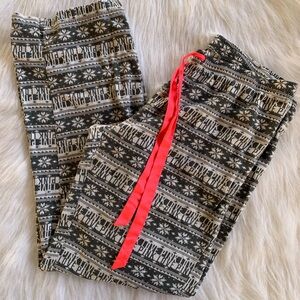 Victoria’s Secret PINK "Love PINK" Snowflake Sleep Pants - Size S